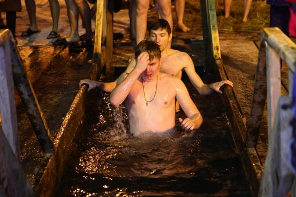 В Рязани прошли Крещенские купания