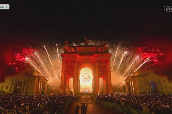 В Милане состоялась церемония открытия XXV зимних Олимпийских игр