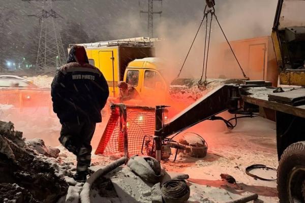 В Рязани завершили ремонт тепломагистрали на улице Черновицкой