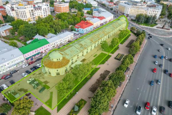 В Рязани Торговые ряды на улице Кольцова выставили на торги