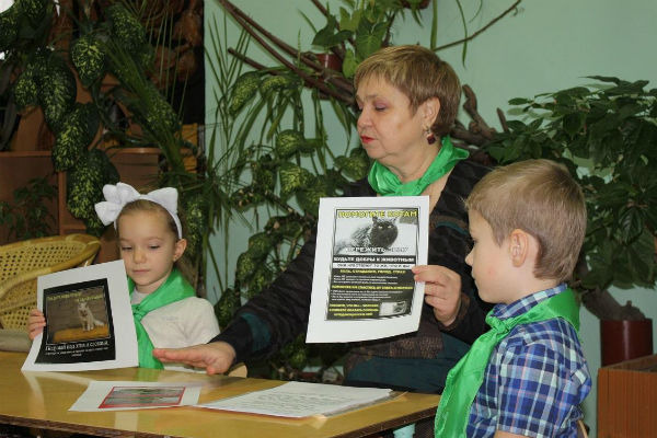 «Сделаем Рязань добрее». Воспитанники детсада «Гномик» научились гуманному отношению к животным