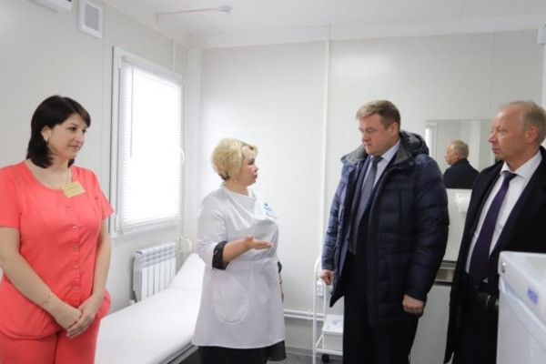 Любимов осмотрел новый ФАП в Шацком районе
