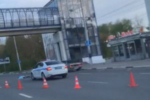 На Московском шоссе погиб пассажир мотоцикла