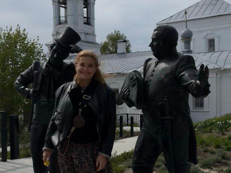 Рязанскую область посетила актриса Ирина Пегова