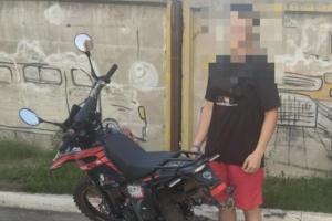 Полицейские поймали в Рязани 17-летнего подростка за рулем мотоцикла