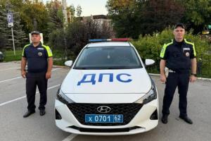 Рязанские полицейские помогли спасти мужчину с инсультом