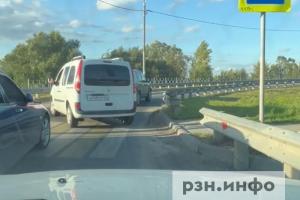 В Рязани на Северной окружной произошло ДТП