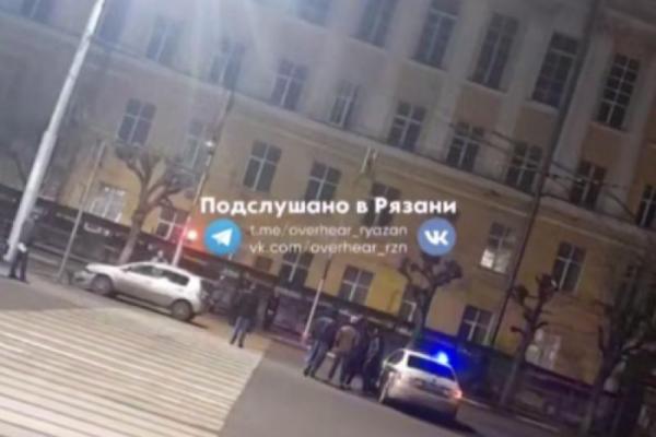 В центре Рязани случилась еще одна авария
