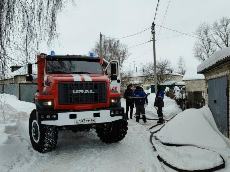 В Рязанской области произошел смертельный пожар