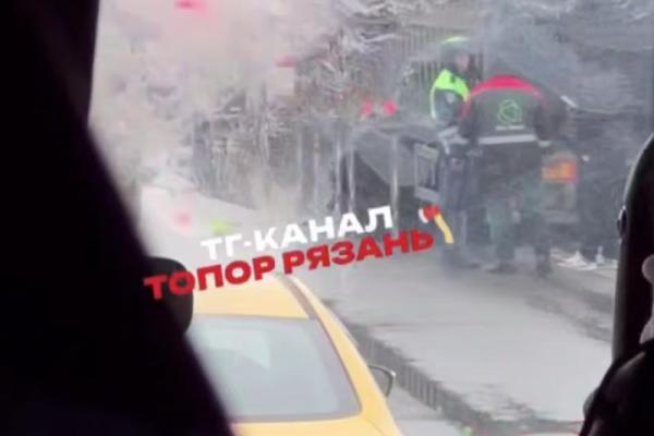 На трассе под Рязанью произошло массовое ДТП