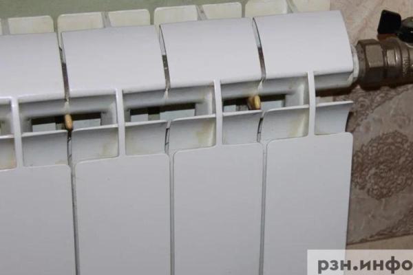 В Рязани отключили отопление и горячую воду