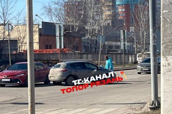 В Рязани сбили курьера