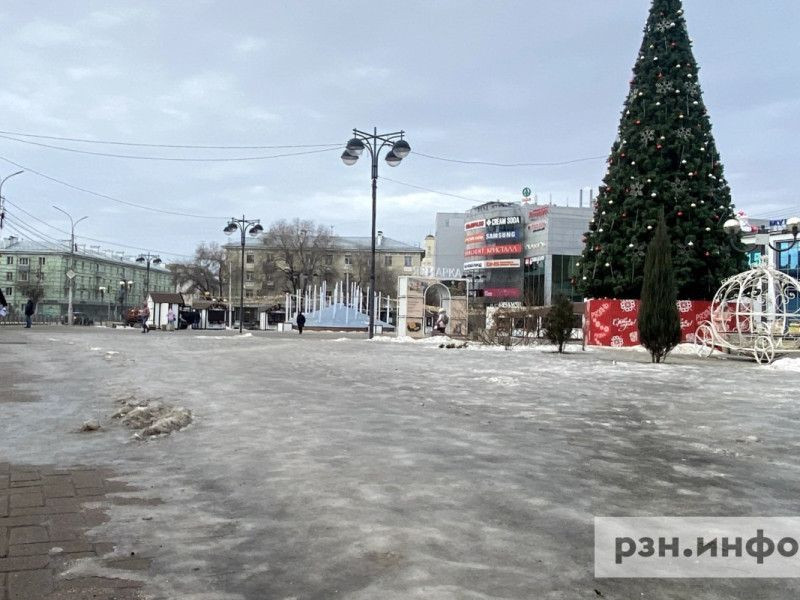 РЗН. инфо оценил уборку рязанских тротуаров в центре города Рязани