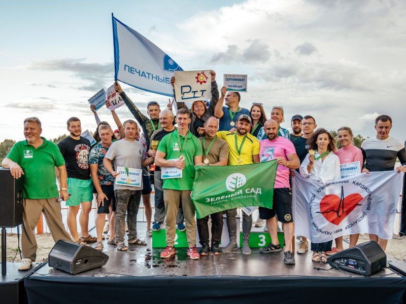 В Борках провели соревнования по сапбордингу «Рязанское Лукоморье»